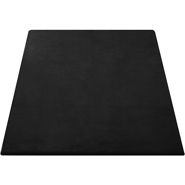 Kortluggig matta Soft Zone - svart, 80 x 150 cm Svart
