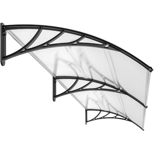 tectake Entrétak transparent - 200 cm Transparent