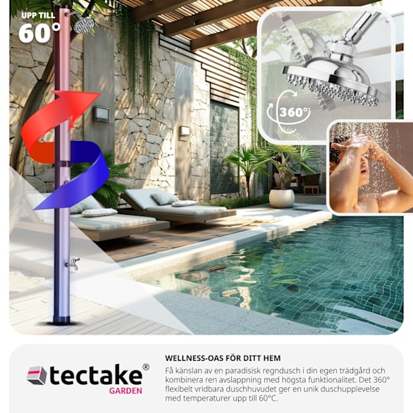 tectake Soldusch Tinto Silver