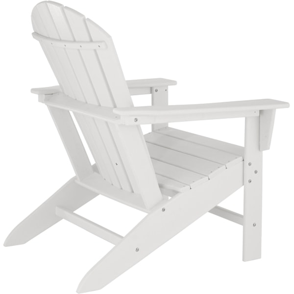 tectake Trädgårdsstol i Adirondack design Vit