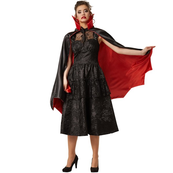 tectake Vampyrcape fladdermus - 94 cm Röd