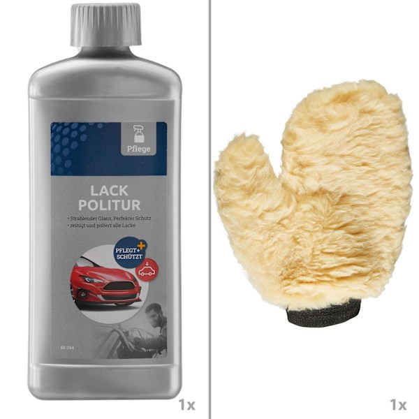 tectake Oscillerande polermaskin 710W med resväska - 28 delar inkl. polermedel Röd