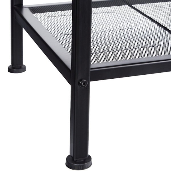 tectake Sängbord Rochester Mörkbrun