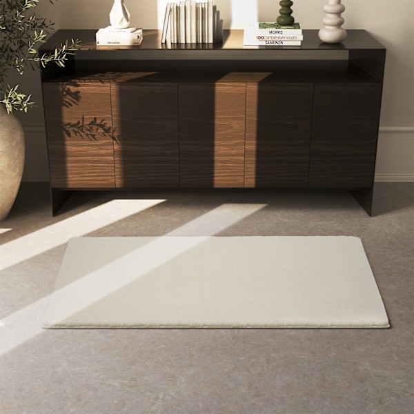 Kortluggig matta Soft Zone - beige, 80 x 150 cm Beige
