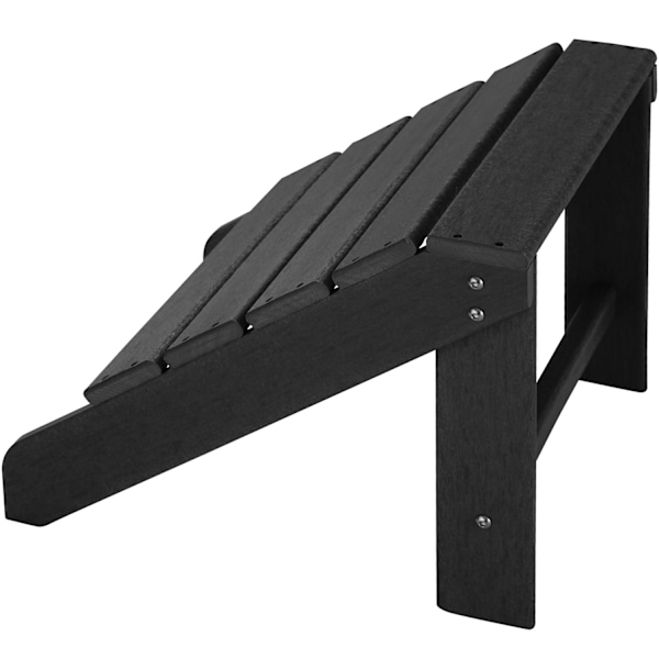 tectake Fotpall Svart