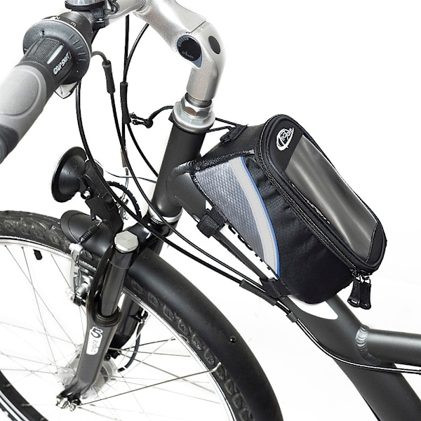 tectake Cykelväska för smartphones - 18 x 8,5 x 8,5 cm multifärg