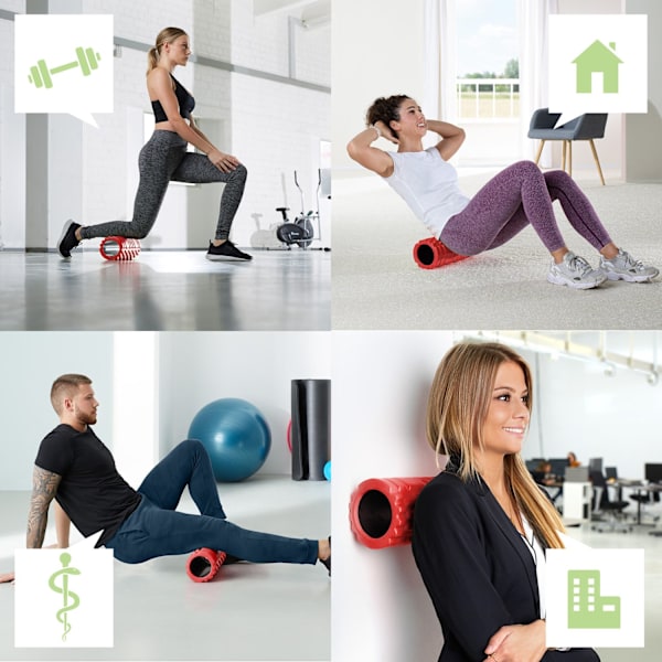 tectake Foam roller Röd