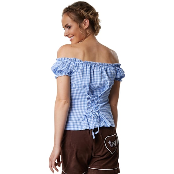 tectake Tracht-blus Rosi White L