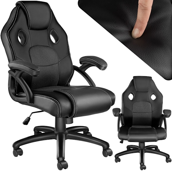 tectake Gamingstol Mike Svart