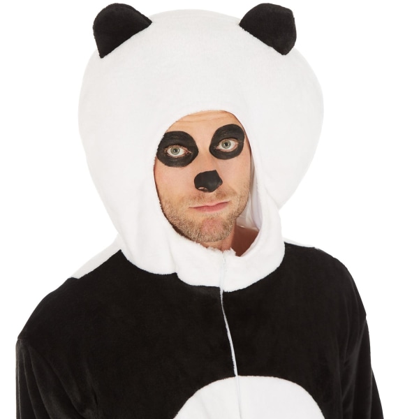 tectake Maskeraddräkt Panda White XL