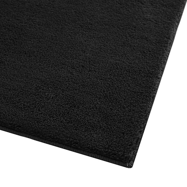 Kortluggig matta Soft Zone - svart, 80 x 150 cm Svart