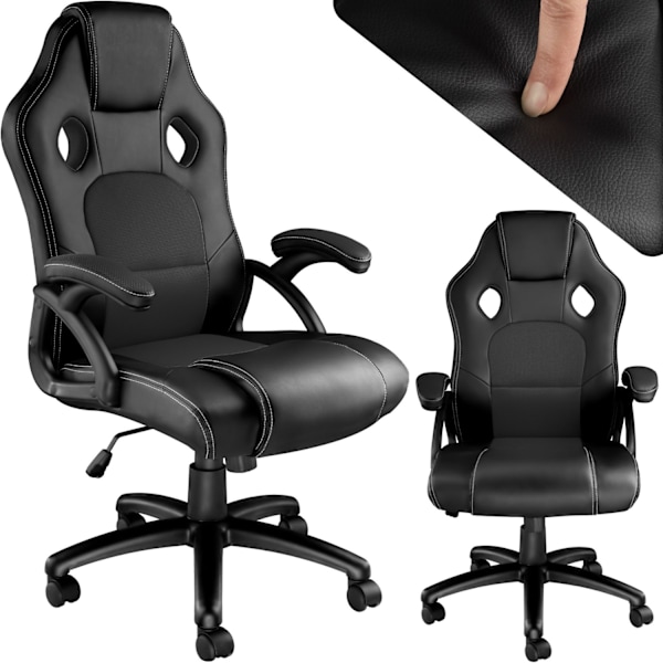 tectake Gamingstol Tyson Svart