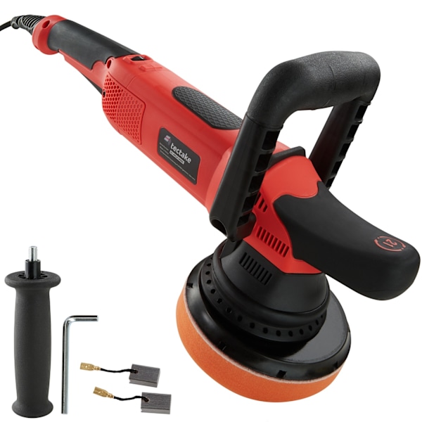 tectake Polermaskin Excenter K7250 - 3 Röd
