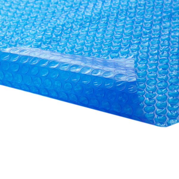 tectake Poolskydd rektangulär - 274 x 549 cm Blå