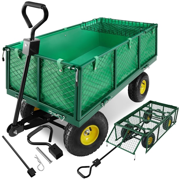 tectake Skrinda med hyllplan max 550 kg Grön