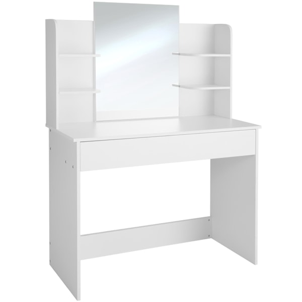 tectake Sminkbord Camille Vit