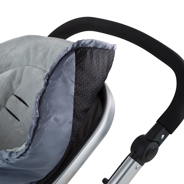 tectake Åkpåse med termofoder grå