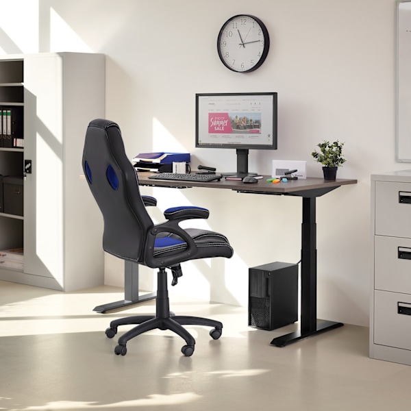 tectake Gamingstol Tyson Svart