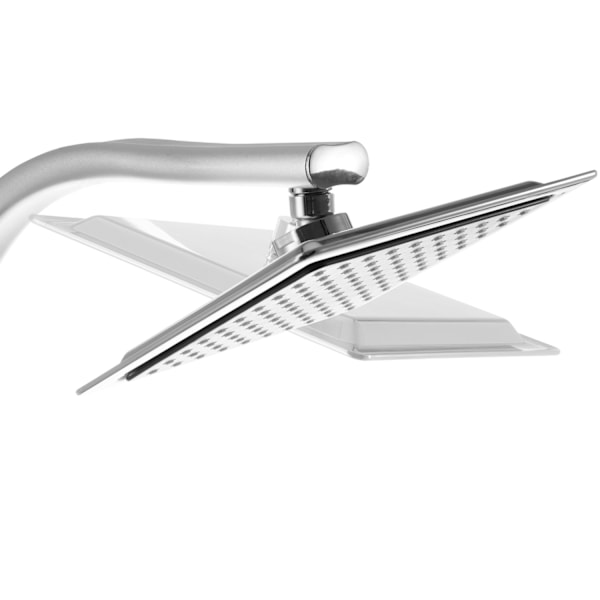 tectake Duschpanel SF-8612 Regndusch med handdusch grå