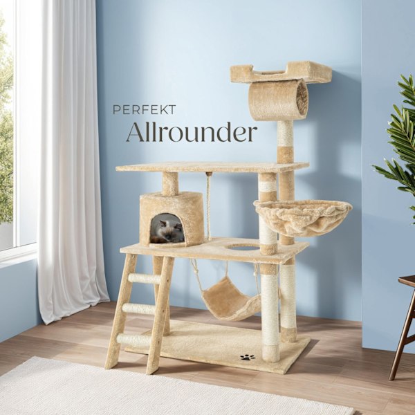 tectake Katt klösträd, Martin Beige