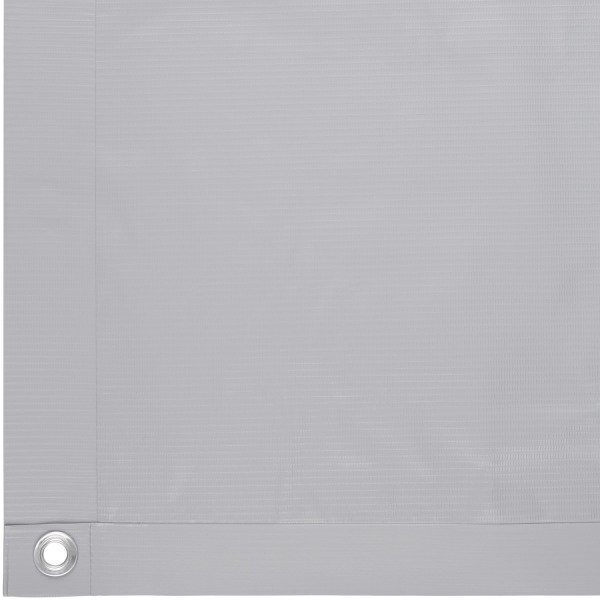 tectake Balkongskydd med metallförstärkta öglor, version 1 -  90 grå