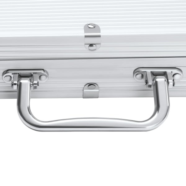 tectake Pokerset -  300 delar Silver