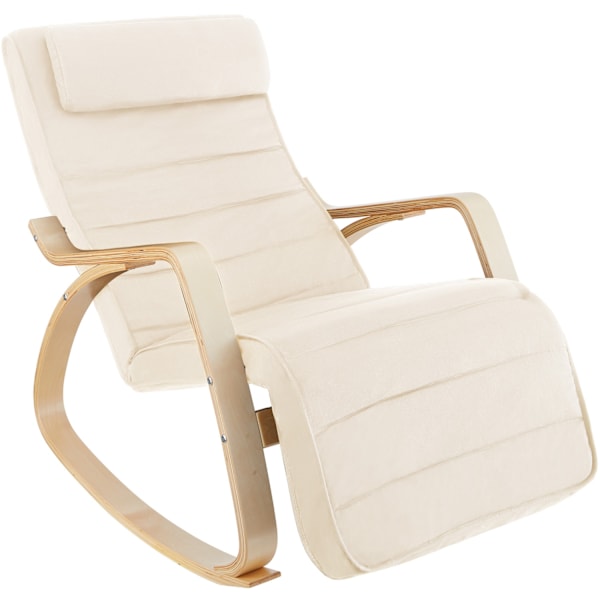 tectake Gungstol, fåtölj Onda Beige