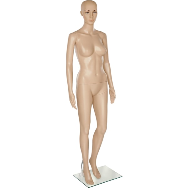 tectake Skyltdocka - kvinna Beige