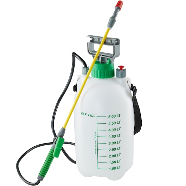 tectake Tryckspruta 5l Vit