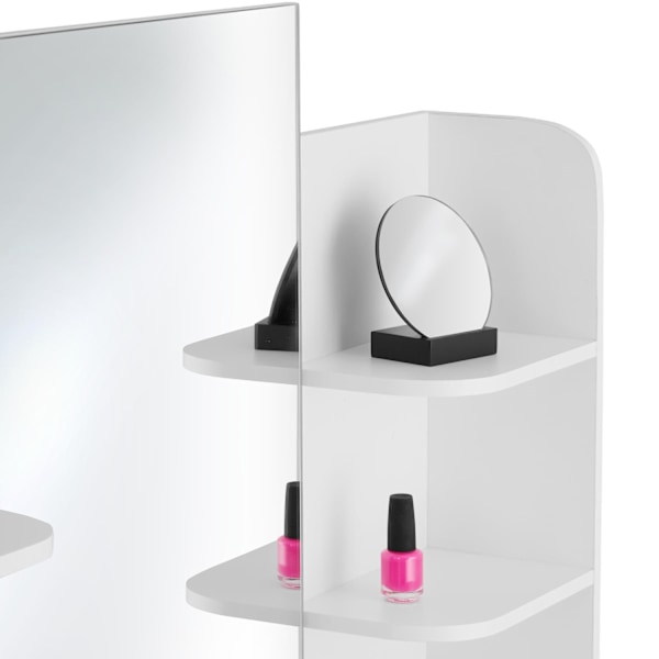 tectake Sminkbord Camille Vit