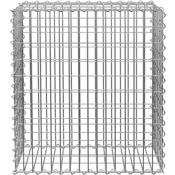 tectake Gabioner Stenkorg Gabionkorg med maskstorlek 5x10cm - 100 x 30 x 80 cm grå