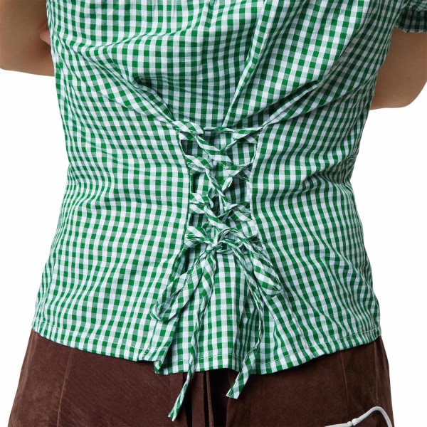 tectake Tracht-blus Ina Green L