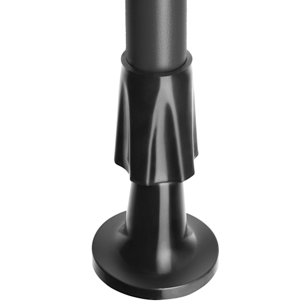 Markis Taija med handvev - 150 x 310 cm, svart Svart
