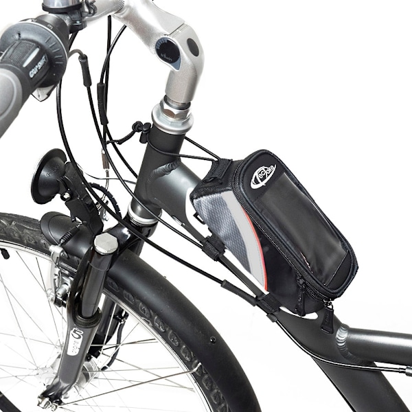 tectake Cykelväska för smartphones - 20 x 9,5 x 10 cm multifärg
