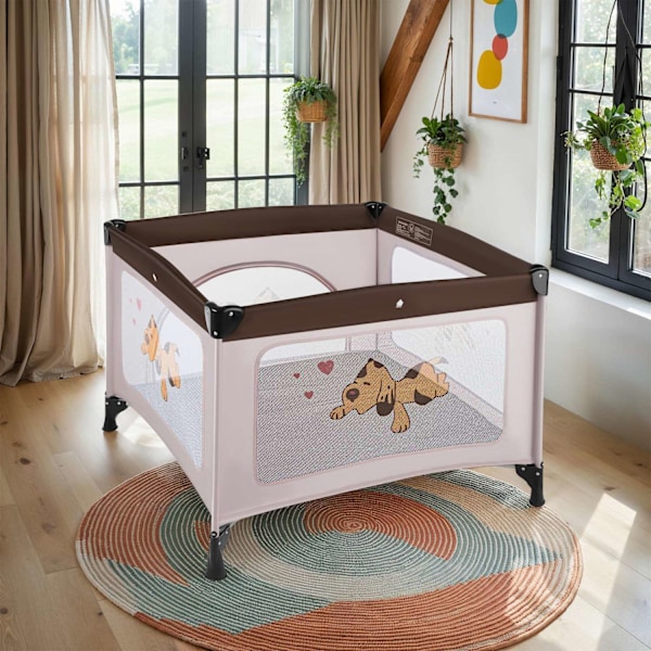 tectake Lekhage Tommy Junior 105x105x78cm Brun