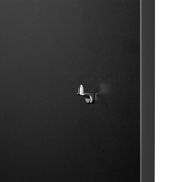 tectake Bokhylla Lexi - 5 hyllplan Svart