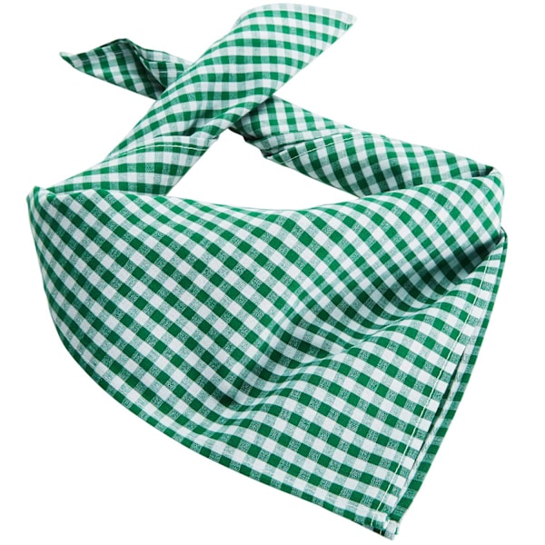 tectake Traditionell scarf (rutig) Grön