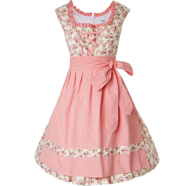 tectake Mini-Dirndl Herrenchiemsee modell 1 LightPink XXL