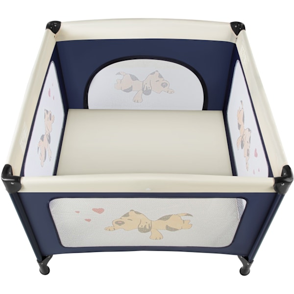 tectake Lekhage Tommy Junior 105x105x78cm Blå