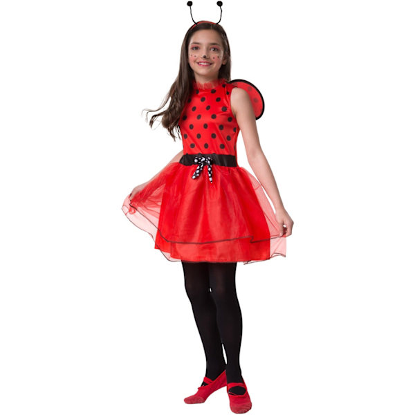 tectake Lilla lyckobringaren Mariella Red 128 (7-8y)