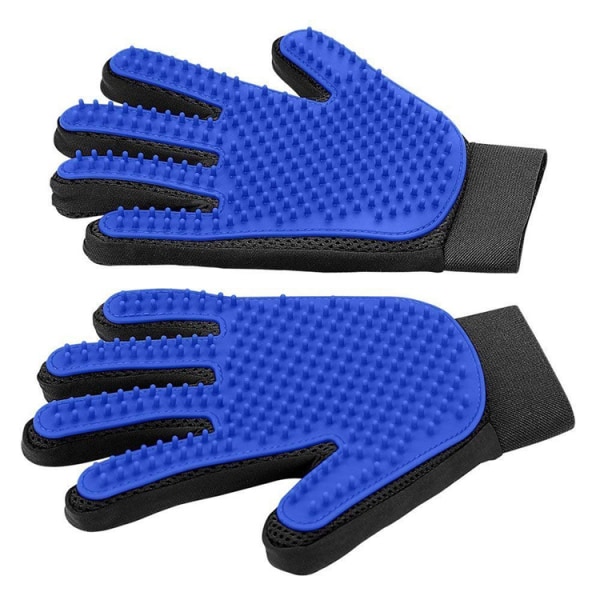 Grooming handske för husdjur - skonsam sköljningsborstehandske - effektiv Pe