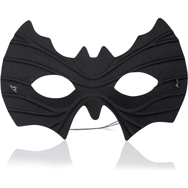 Skeleteen Bat Eye Mask Costume - Superhero Black Bat Mask Dress U