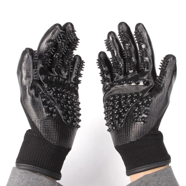 Pet Grooming Gloves - #1, prisbelönt Everyday Pet Hair Remover