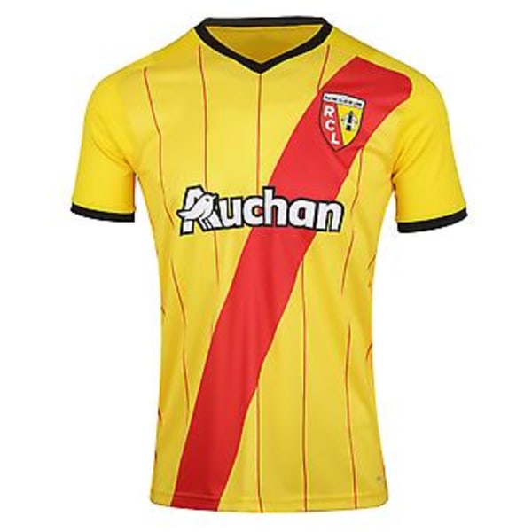 Ny Rc Lens 2022 23 Jersey Sommar T-shirt För Män Herrkläder Casua S V-ringad1