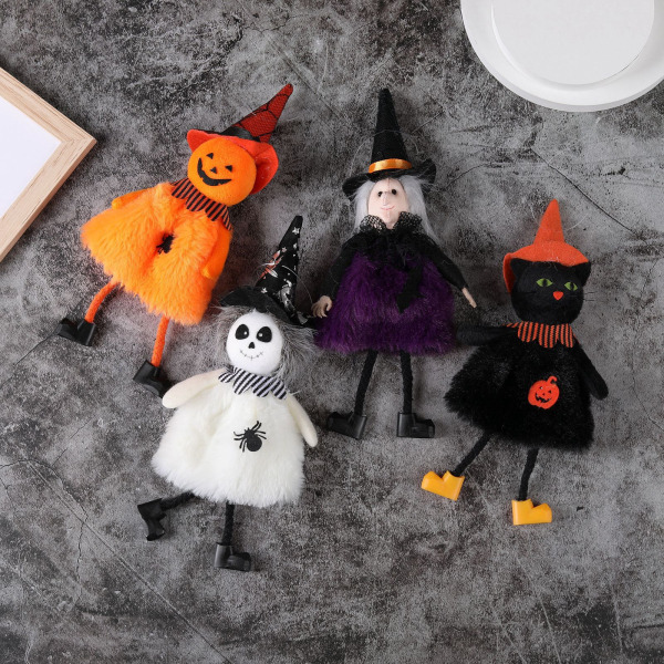 4-pack Halloween Dekoration Hängande Smycke för Patio Gräsmatta Trädgård*