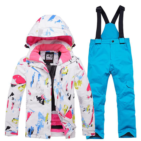 Barn Skidkläder Set Unisex Vattenavvisande unisex Blue M 71d6 | Blue | M |  Fyndiq