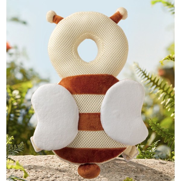 The Little Bee Baby Head Protection Cushion, Mjuk Andningsbar Adju