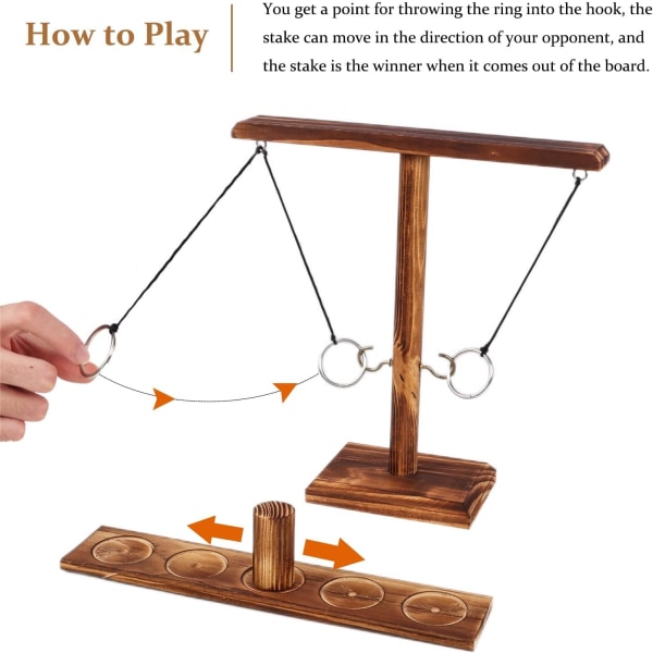 Hook and Ring Game, Hook and Ring Interactive Game, Outdoor Indoo