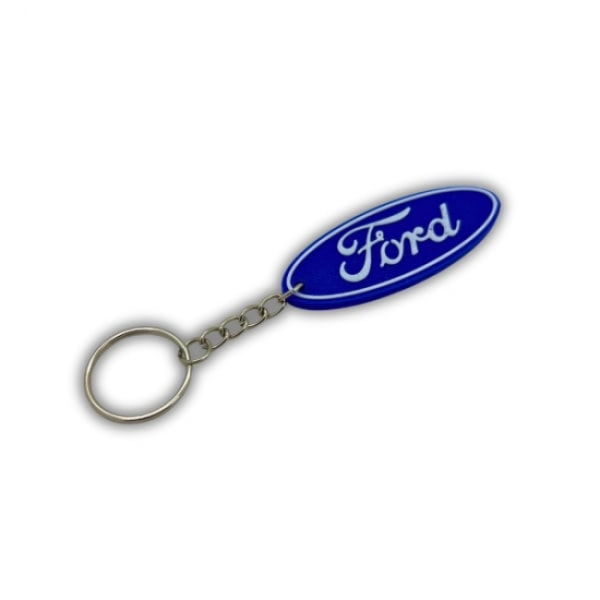 Nyckelring nyckelring emblem logotyp för Ford Blue
