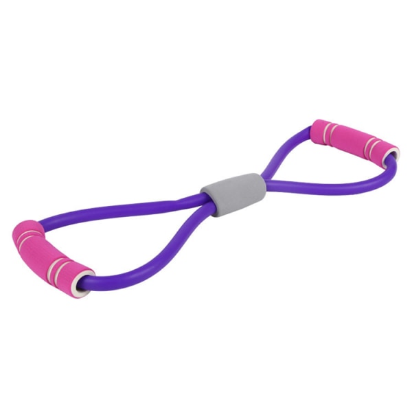 Yoga Gum Fitness Resistance 8 Word Chest Expander Rope Workout Mu